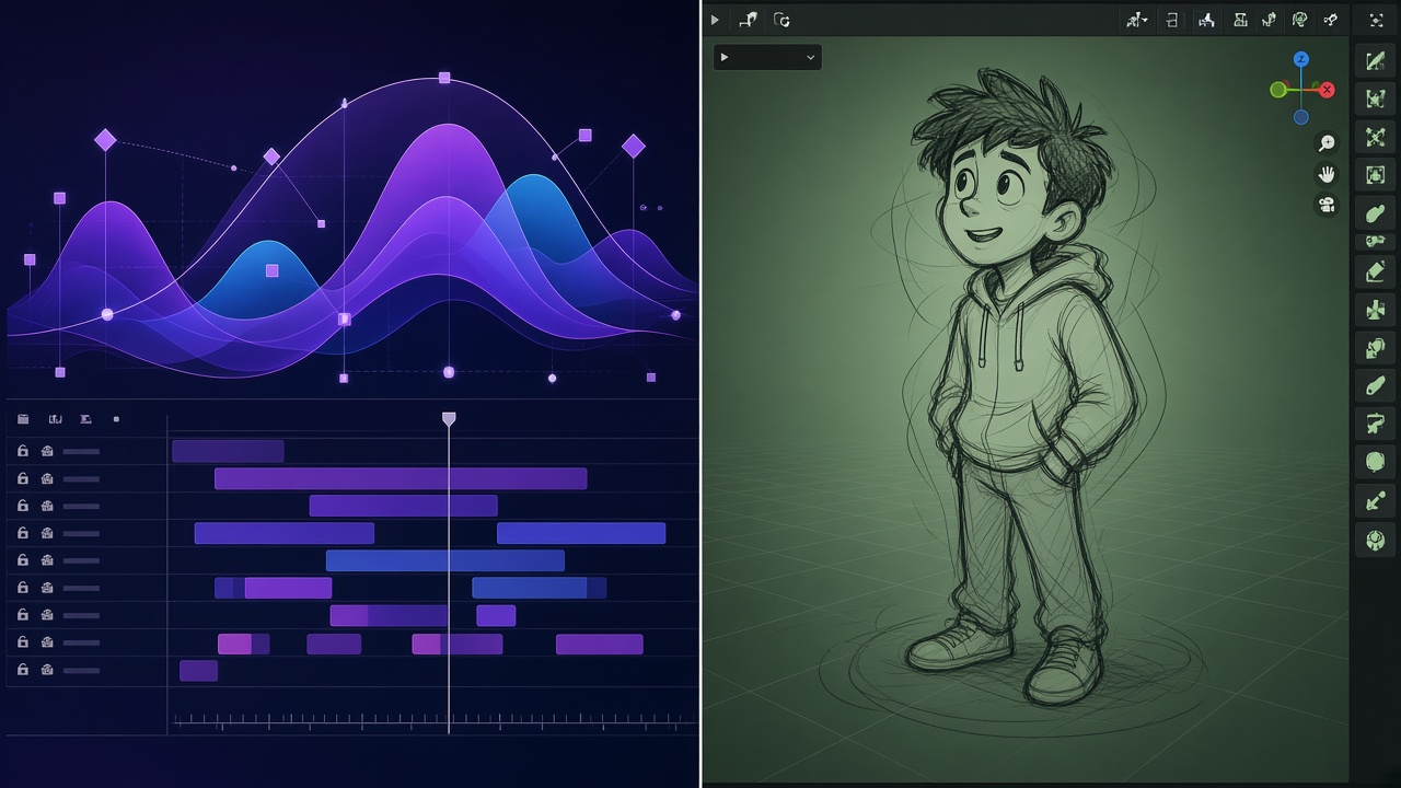 After Effects vs Blender Grease Pencil: guía práctica para freelancers en Chile
